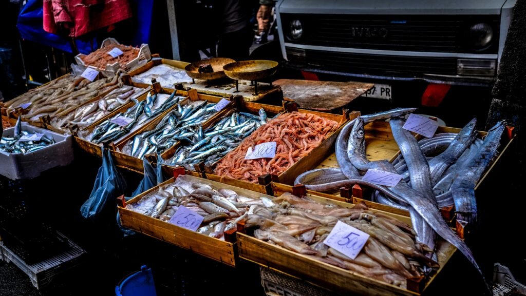sea food shop in Rialto