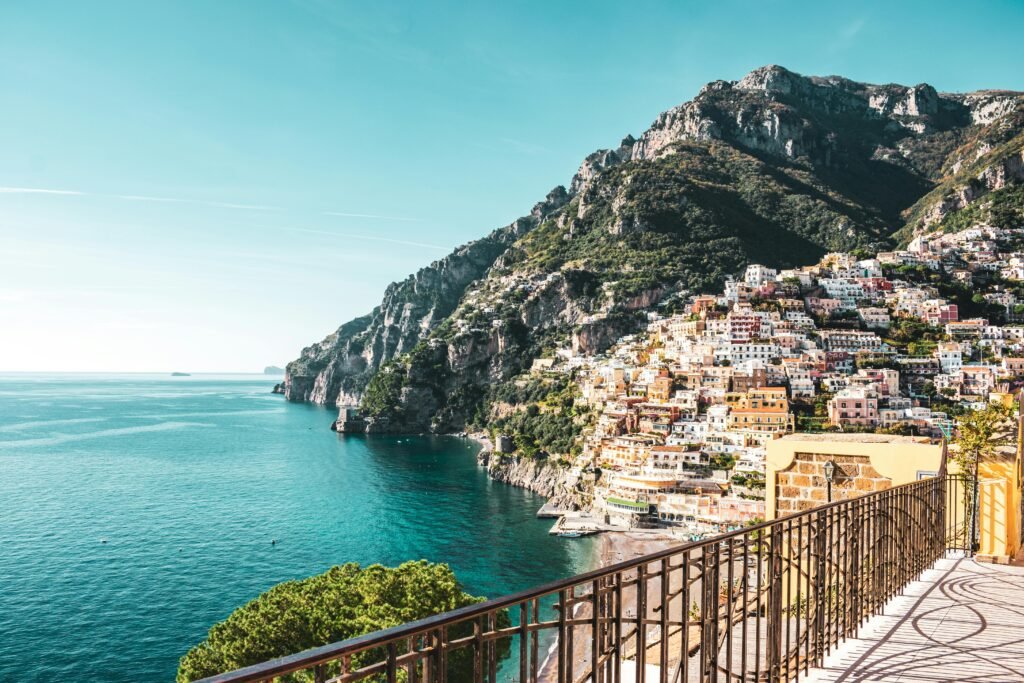 Positano form different view