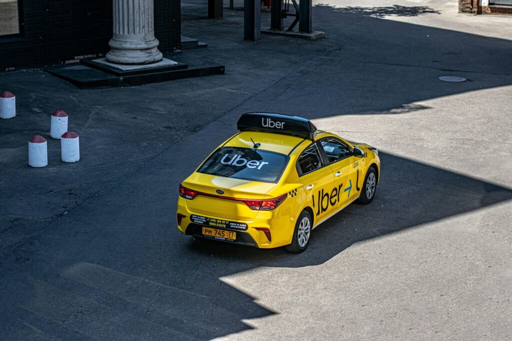 a taxi going form Naples to Amalfi coast 