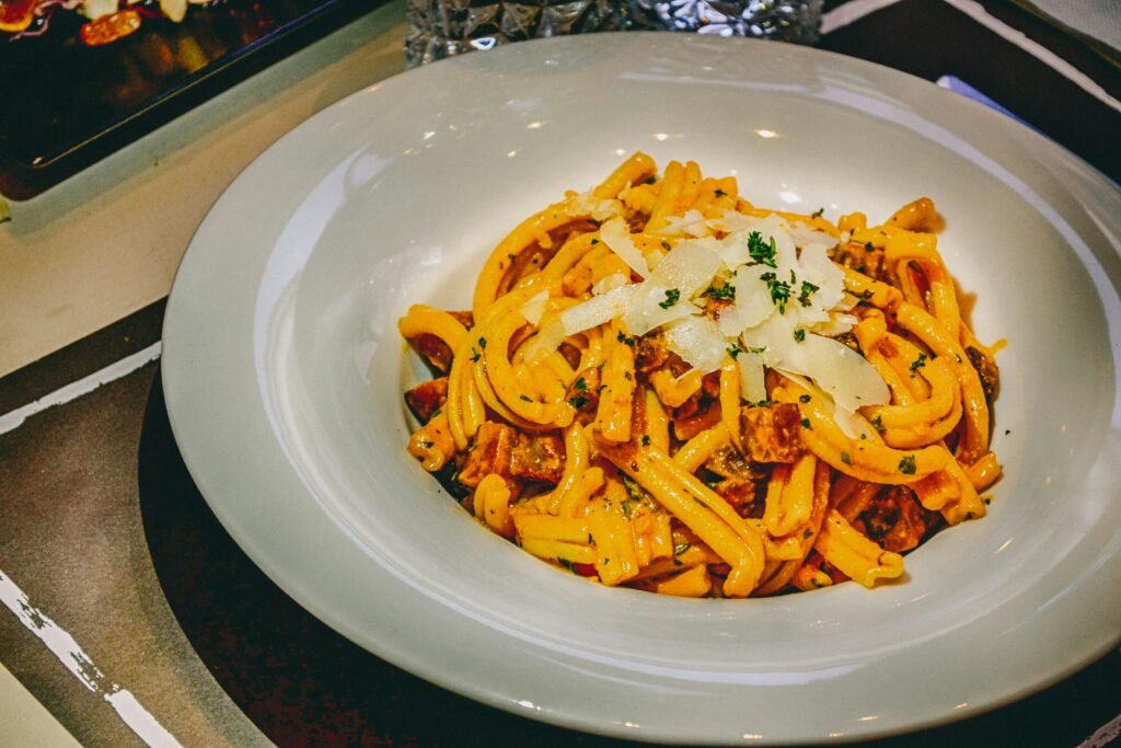 Pasta on a Plate